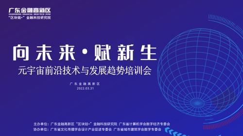 元宇宙前沿技術與發展趨勢培訓會在廣東金融高新區成功舉辦
